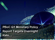 PBoC Q1 Monetary Policy Report Targets Overnight Rate, Flags Imported Inflation Risk