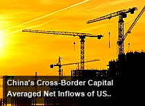 China's Cross-Border Capital Averaged Net Inflows of USD 14.9 Billion Per Month in March-April