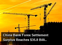 China Bank Forex Settlement Surplus Reaches $35.8 Billion in May as Foreign Investors Net Buy Domestic Stocks and Bonds