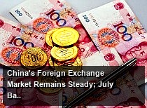 China's Foreign Exchange Market Remains Steady; July Bank Forex Settlement Surplus Hits US$18.3 Billion
